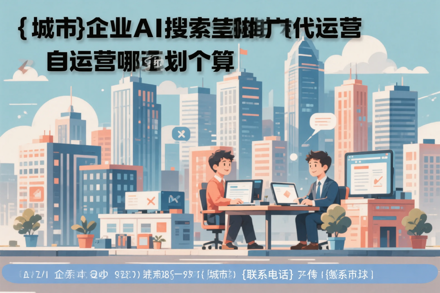 海南企业AI搜索推广代运营和自运营哪个更划算