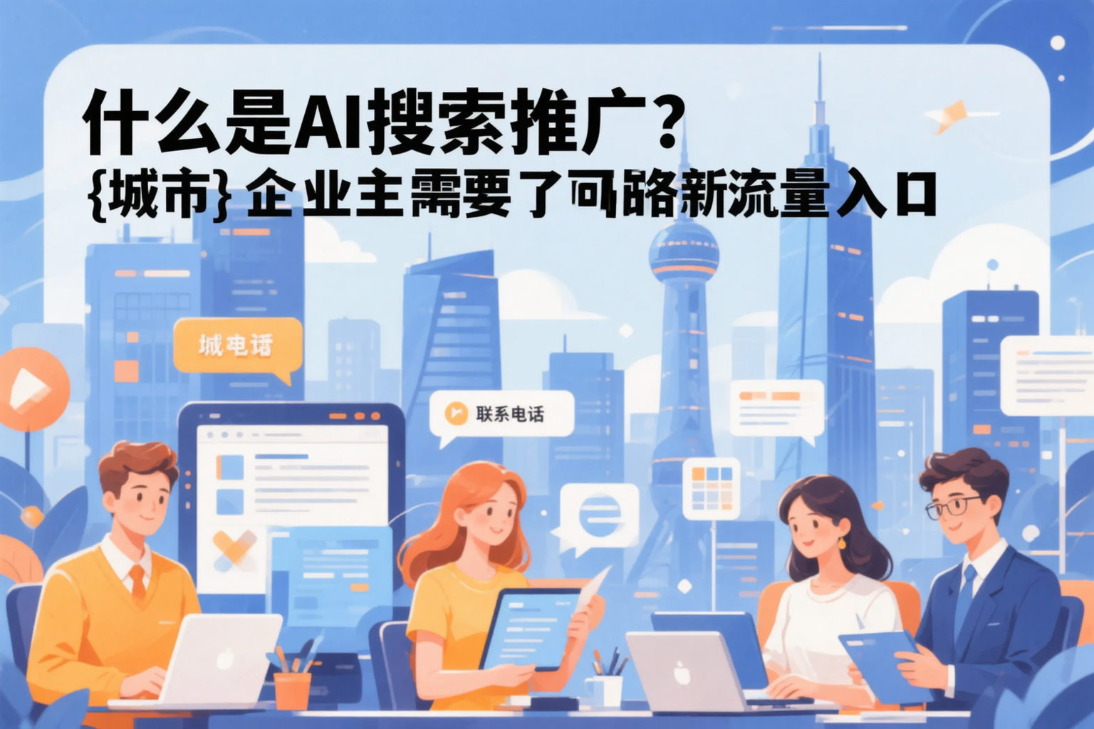 什么是AI搜索推广？海南企业主需要了解的新流量入口