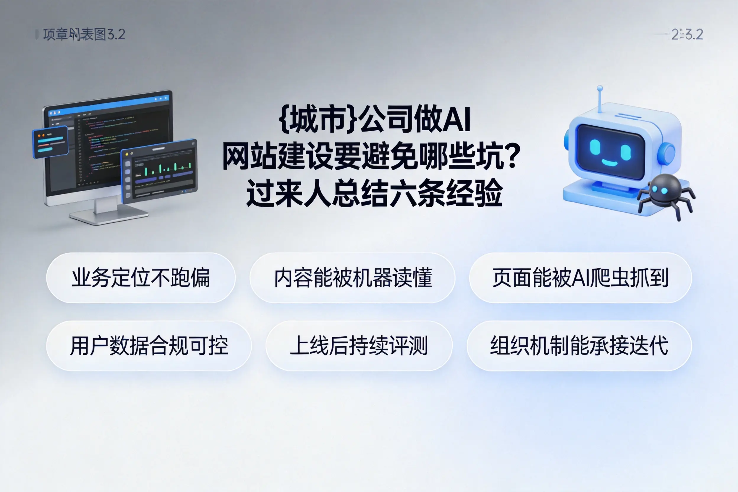 海南公司做AI网站建设要避免哪些坑？过来人总结六条经验