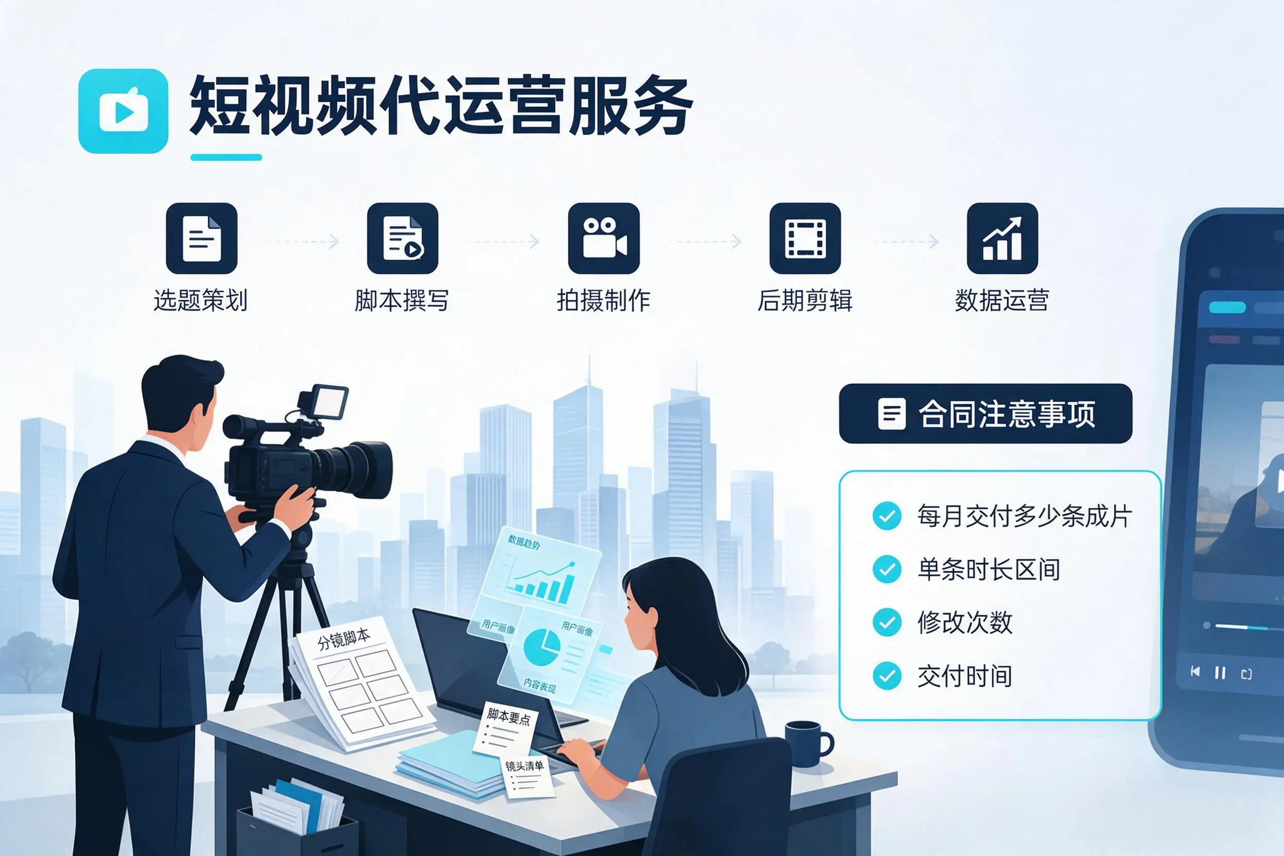短视频代运营包含哪些服务?海南企业常见问题科普