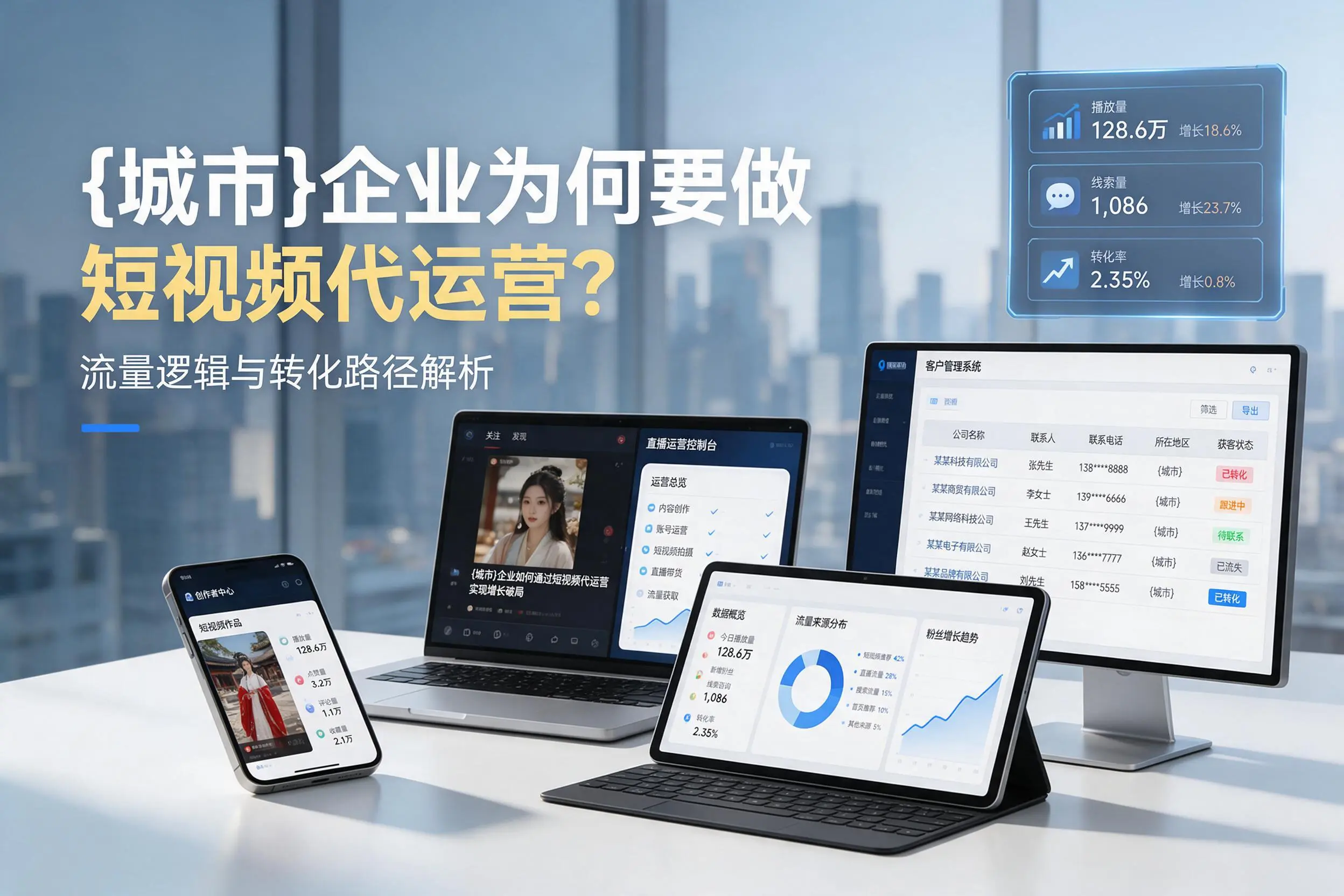 海南企业为何要做短视频代运营?流量逻辑与转化路径解析
