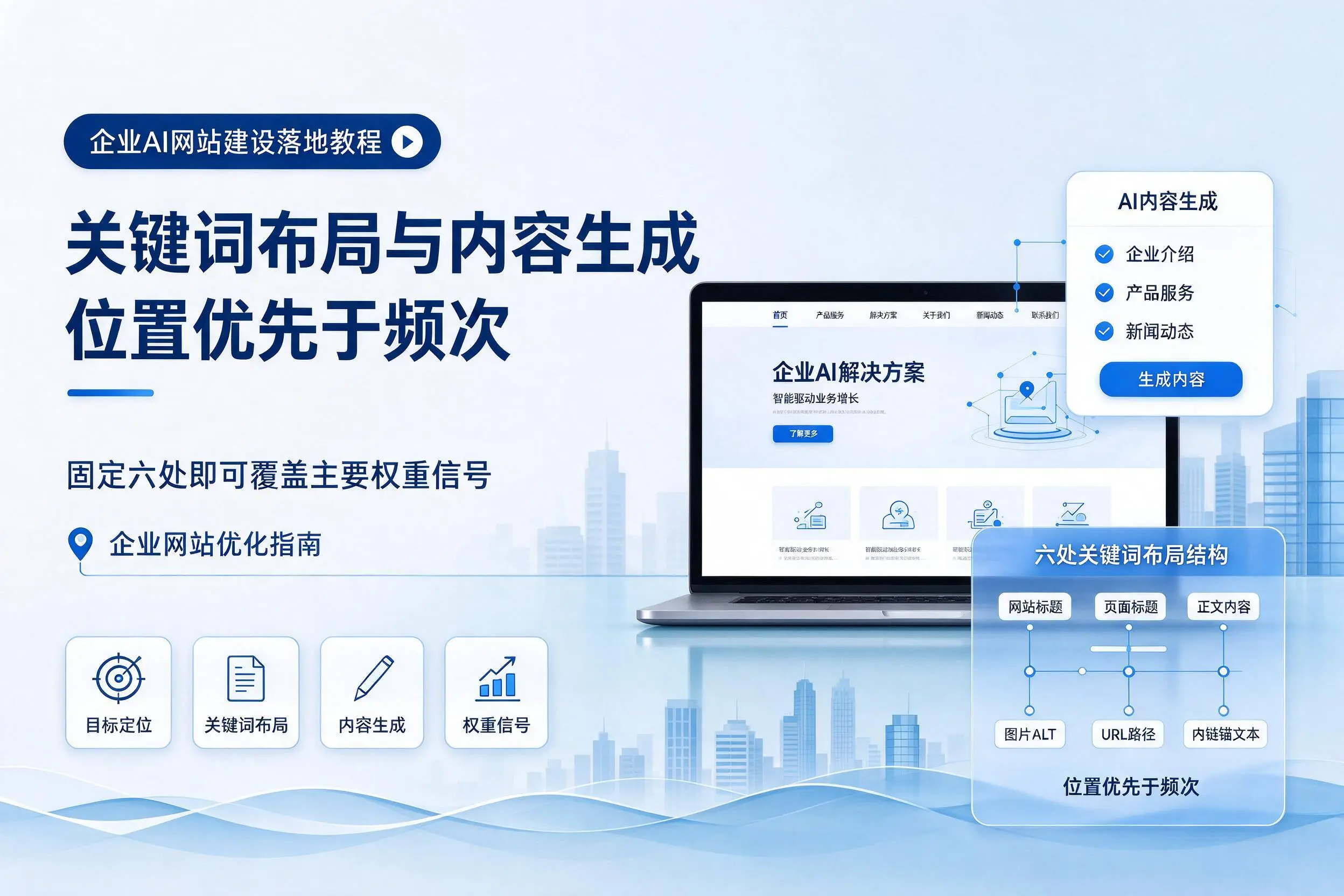 海南企业AI网站建设落地教程：关键词布局与内容生成