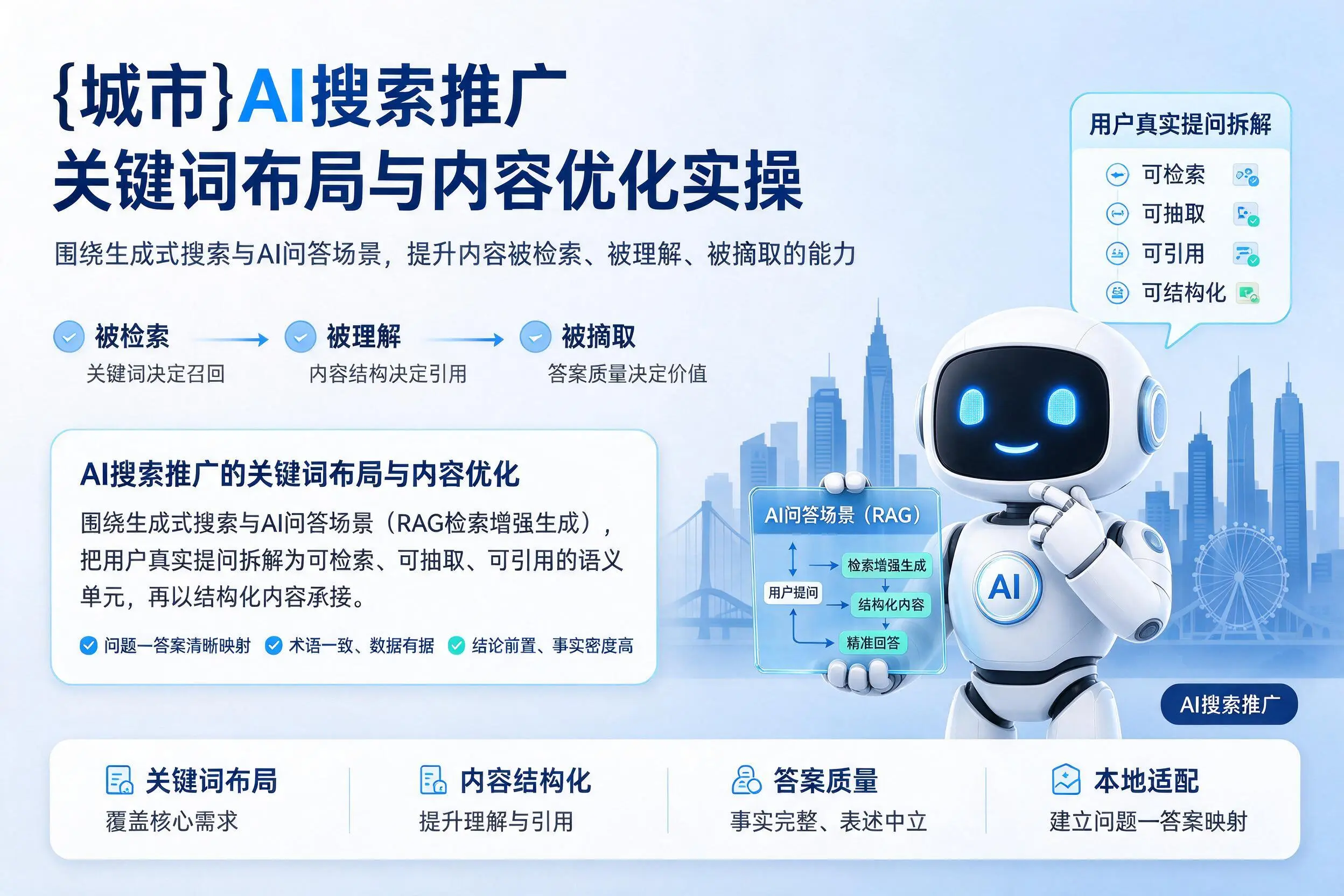 海南AI搜索推广关键词布局与内容优化实操